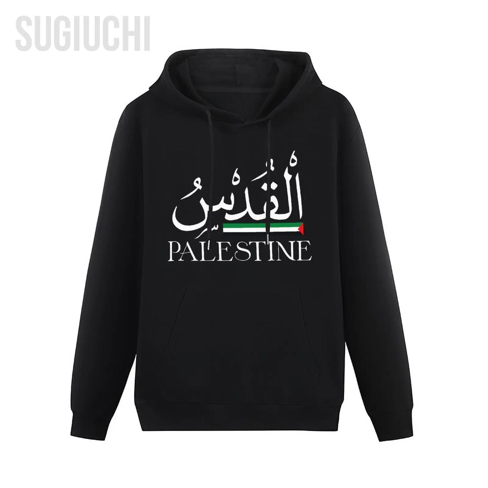 Men Women Hoodies Palestine Flag Palestinian Calligraphy Hoodie Pullover Hooded Hip Hop Sweatshirt Cotton Unisex